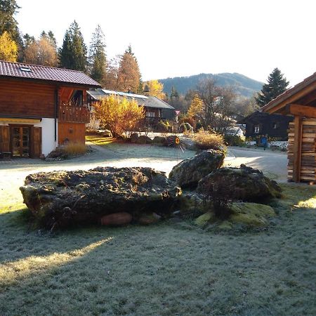 Huettenzauber Ferienwohnung Mitten Im Nationalpark Lindberg Ngoại thất bức ảnh